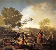 Francisco Goya The Picnic oil painting artist